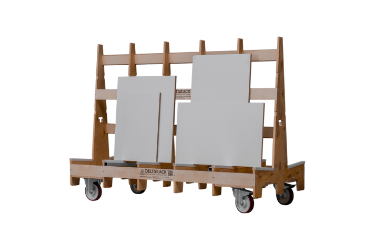 Deltarack A-frame Cart with wooden sheets