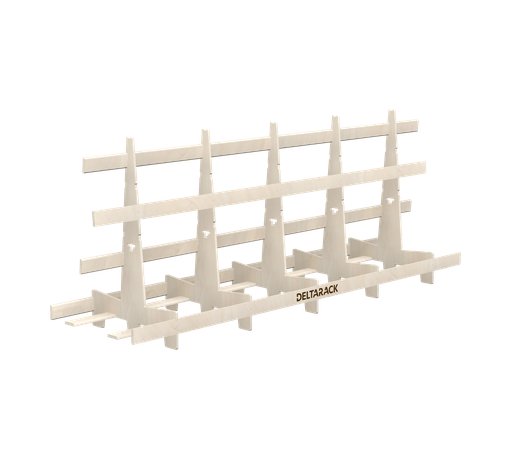 [SG80.7.300/5] Caballete de transporte - SG80.300 (Uso intensivo, 5 Montantes, 101 cm (SG))