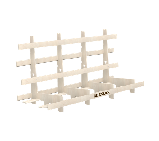 [SL80.7.240/4] Caballete de transporte - SL80.240 (Uso intensivo, 4 Montantes, 95 cm (SL))