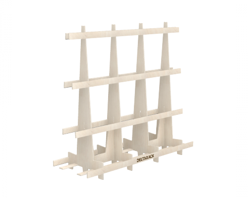 [WA80.10.240/4] Transportgestell - WA80.240 (Intensive Nutzung, 4 Ständer, 199 cm (WA))