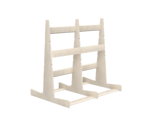 [SGP80.5.110/3] Euro Pallet Transport Rack - SGP80.110 (5, 3 Uprights)