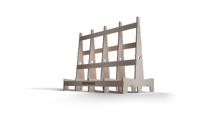 Modular Wooden Transport Rack