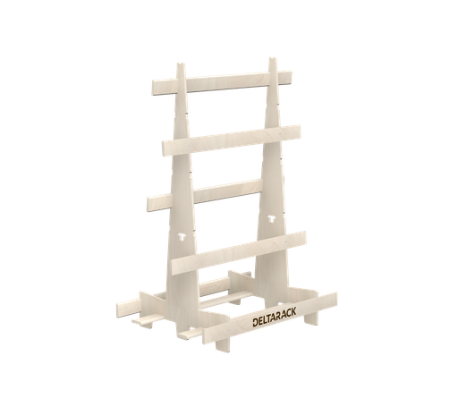 [SR80.8.120/2] Glas Transport Rack - SR80.120 (Extensive Use, 2 Uprights, 149 cm (SR))