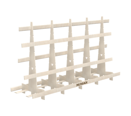 [SR80.8.300/5] Glass Transport Rack - SR80.300 (Extensive Use, 5 Uprights, 149 cm (SR))