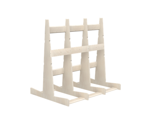 [SGP80.5.110/4] Euro Pallet Transport Rack - SGP80.110 (5, 4 Uprights)