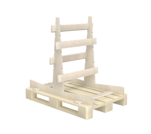 [SGP120.5.76/2] Euro Pallet Transport Rack - SGP120.76